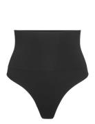 Girdle Shaping Thong High Sea Black Lindex