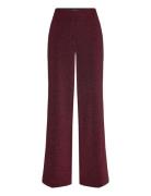 Dante6-Noemia Lurex Pants Burgundy Dante6