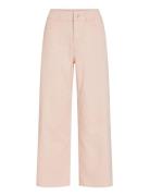 Viemma Hw 7/8 Wide Jeans Nus Pink Vila