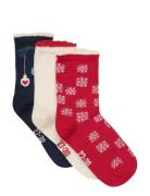 3-Pack Socks Patterned Minymo