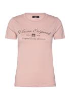 Layla Reg Sj Vin W Tee Pink VINSON