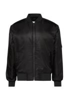 Ls Nylon Bomber Jacket Black Calvin Klein Jeans