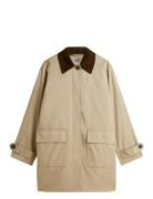 2-In-1 Cotton Coat Beige Tommy Hilfiger