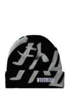 Wbyan Sumo Jq Fold Beanie Black Woodbird