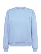 Kasussi Sweatshirt Blue Kaffe