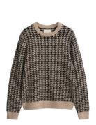 2-T Texture C-Neck Patterned GANT