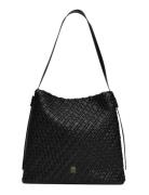 Th Braided Maxi Hobo Black Tommy Hilfiger