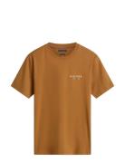 Brand Love Small Hilfiger Tee Brown Tommy Hilfiger