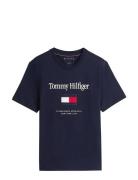 Tommy Embro Flag Tee Navy Tommy Hilfiger
