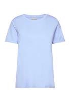 Frzashoulder Tee 1 Blue Fransa