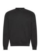 Gp Drop Shoulder Crew Neck Sweat - Black Garment Project