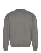 Gp Drop Shoulder Crew Neck Sweat - Grey Garment Project