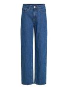 Vikelly Jaf Hw Straight Jeans-Noos Blue Vila