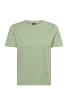 Vmpaulina Ss T-Shirt Jrs Noos Green Vero Moda
