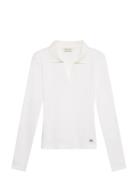 Ls Woven Label 2X2 Rib Johnny Co White Calvin Klein Jeans