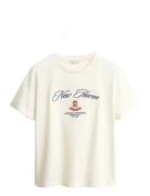Reg Cotton Crest Ss T-Shirt GANT
