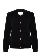 Boucle C-Neck Cardigan Black GANT