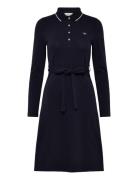 Pique Polo Dress Navy GANT