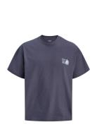 Jormaine Back Tee Ss Crew Neck Sn Grey Jack & J S