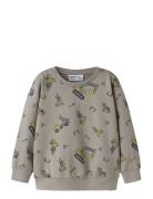 Nmmvildar Ls Nreg Sweat Unb Brown Name It