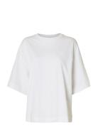 Slwcolwoman 2/4 Over D Tee Noos White Selected