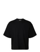 Slwcolwoman 2/4 Over D Tee Noos Black Selected