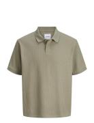 Jjeharrison Structure Polo Ss Ln Khaki Jack & J S