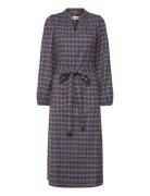 Parisll Midi Dress Ls Patterned Lollys Laundry