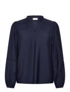 Fqantina-Blouse Navy FREE/QUENT