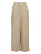 Objrini Mw Lo Wide Pant Noos Beige Object