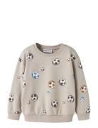 Nmmdavis Ls Nreg Swe Bru Beige Name It