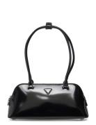Arnela Shoulder Satchel Black GUESS