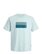 Jcofusion Dots Print Tee Ss Cn Sn Mni Blue Jack & J S