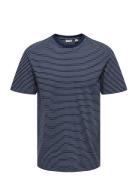 Onsfred Life Rlx Ss Stripe Tee Noos Navy ONLY & SONS