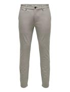 Onsmark Slim Check 020960 Pant Noos Grey ONLY & SONS