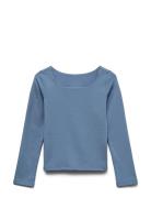 Vmmillion Ls Square Top Jrs Girl Noos Blue Vero Moda Girl