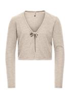 Kognella L/S Cardigan Jrs Beige Kids Only