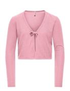Kognella L/S Cardigan Jrs Pink Kids Only
