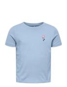 Kmgvega Life Ss Reg Emb Tee Box Jrs Noos Blue Kids Only