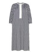 Daniella Dress Dots In A Row Navy Naja Lauf