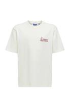 Osjfredo Rlx Cinema Ss Tee Vd Jrs Cream ONLY & SONS