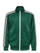 Osjriber Ls Zip Stripe Track Sweat Jrs Green ONLY & SONS