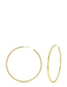 Hoops Earrings Large Gold Edblad
