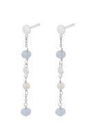 Afterglow Sea Earchains 40 Mm Silver Pernille Corydon