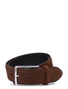 Classic Suede Belt Navy 3,5 Brown Anderson's