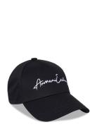 Baseball Hat Black Armani Exchange
