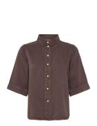 Objframe 2/4 Re Denim Top Noos Brown Object