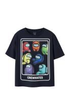 Nkmfabron Amongus Ss Nreg Top Box Sky Navy Name It