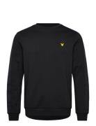 Jacquard Tape Crew Neck Black Lyle & Scott Sport