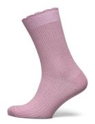 Julia Glitter Socks Pink Mp Denmark